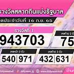 ตรวจหวยงวด 16 มีนาคม 2565
